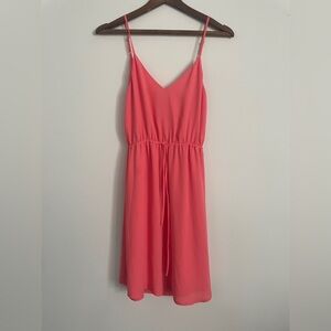Babaton chiffon dress xs